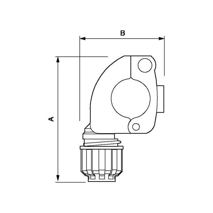 Reducing Quick branch plug 32 x 20 mm
