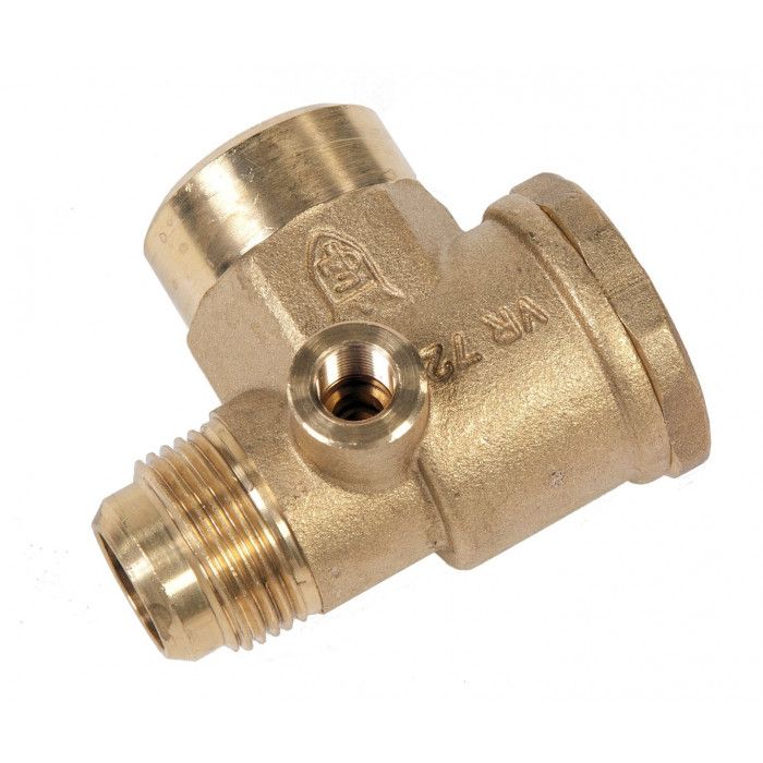 Non-return valve 3/4" female x 3/4" female x 1/8" female