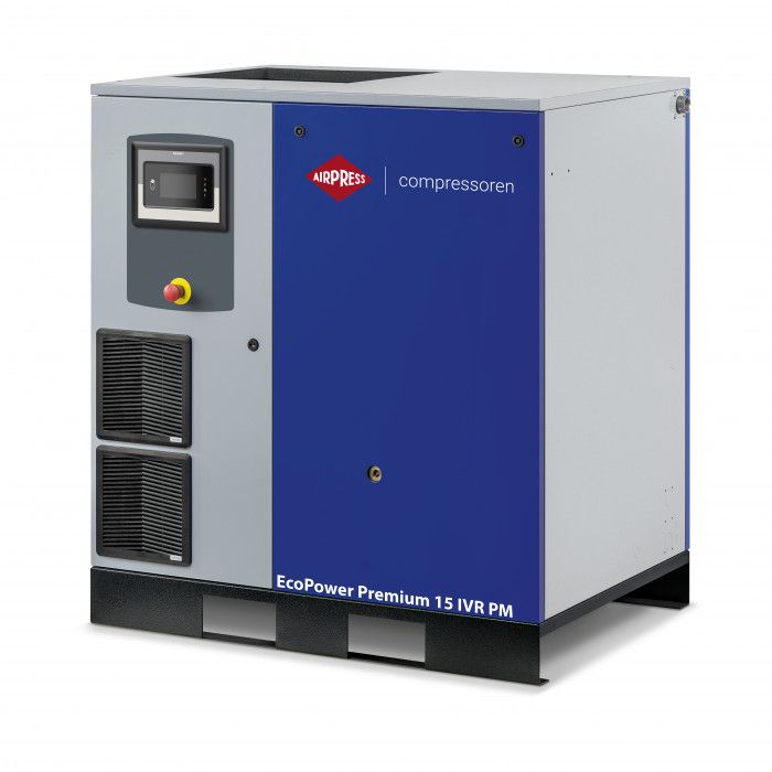 Screw compressor EcoPower Premium 15D IVR PM 13 bar 15 HP/11 kW 276 - 1920 l/min