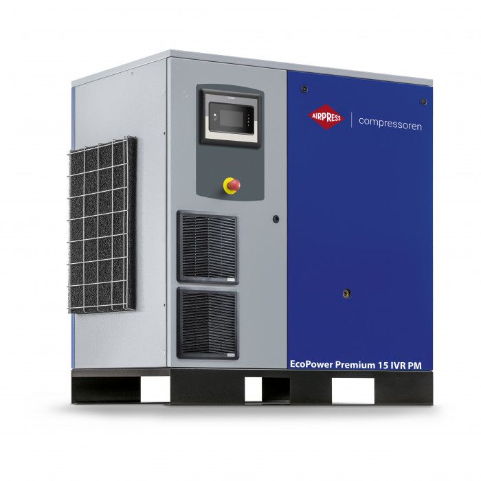 Screw compressor EcoPower Premium 15D IVR PM 13 bar 15 HP/11 kW 276 - 1920 l/min