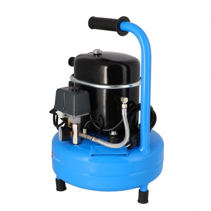 Silent air compressor L 9-75 8 bar 0.5 hp/0.37 kW 37 l/min 9 l