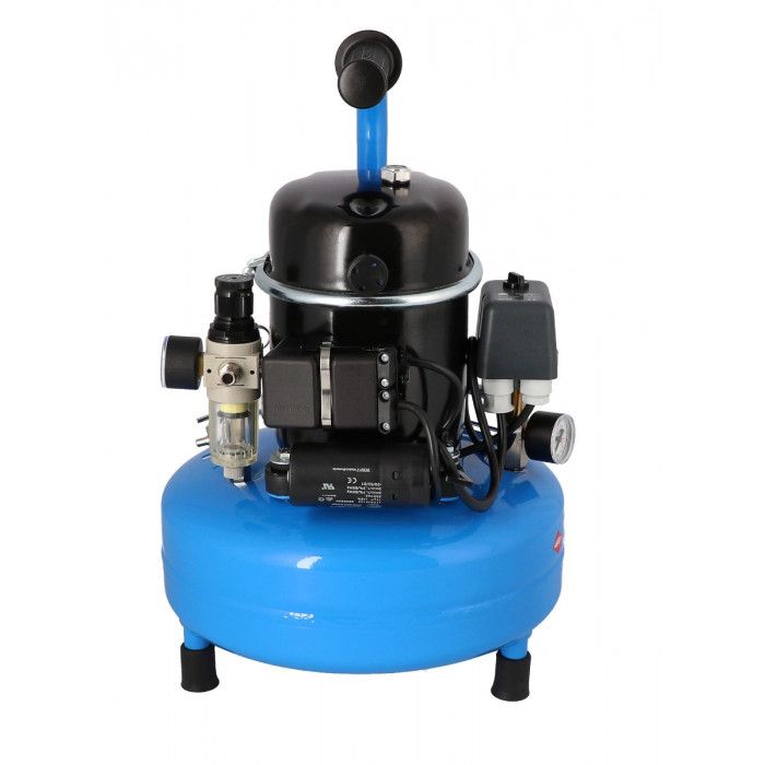 Silent air compressor L 9-75 8 bar 0.5 hp/0.37 kW 37 l/min 9 l