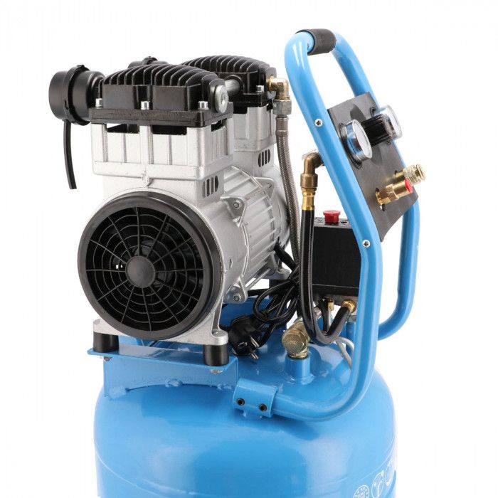 Standing silent oil free Compressor 8 bar 2 hp/1.5 kW 150 l/min 38 l LMVO 40-250 