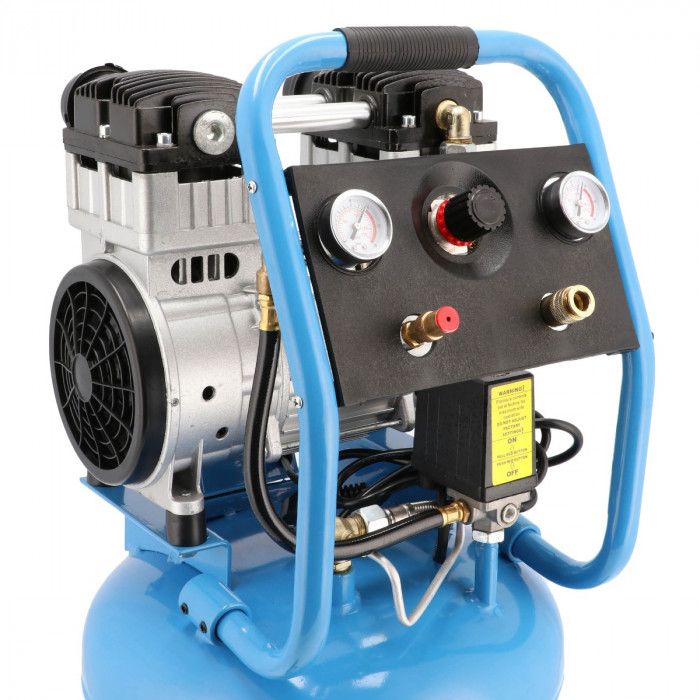Standing silent oil free Compressor 8 bar 2 hp/1.5 kW 150 l/min 38 l LMVO 40-250 