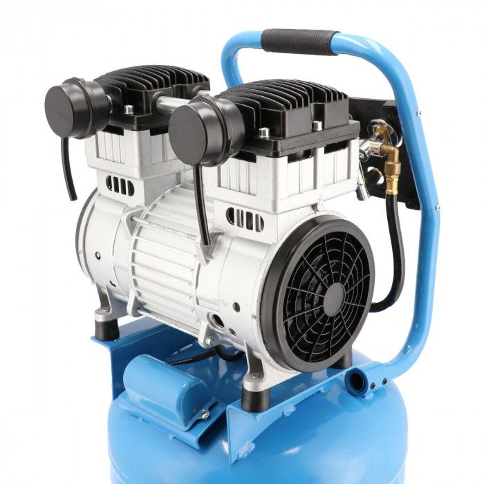 Standing silent oil free Compressor 8 bar 2 hp/1.5 kW 150 l/min 38 l LMVO 40-250 