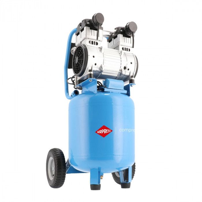 Standing silent oil free Compressor 8 bar 2 hp/1.5 kW 150 l/min 38 l LMVO 40-250 