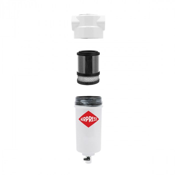 Compressed air filter A2 1/2" F007 1300 l/min activated carbon <0.005 mg/m3