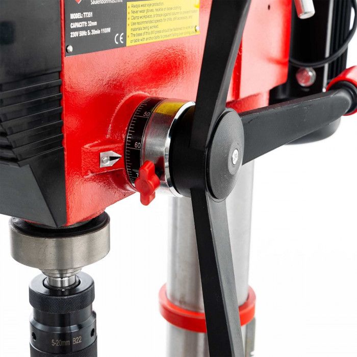 Pillar drilling machine 22-1710 12 speeds
