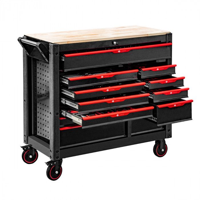 Tool trolley 360 tools 12 drawers