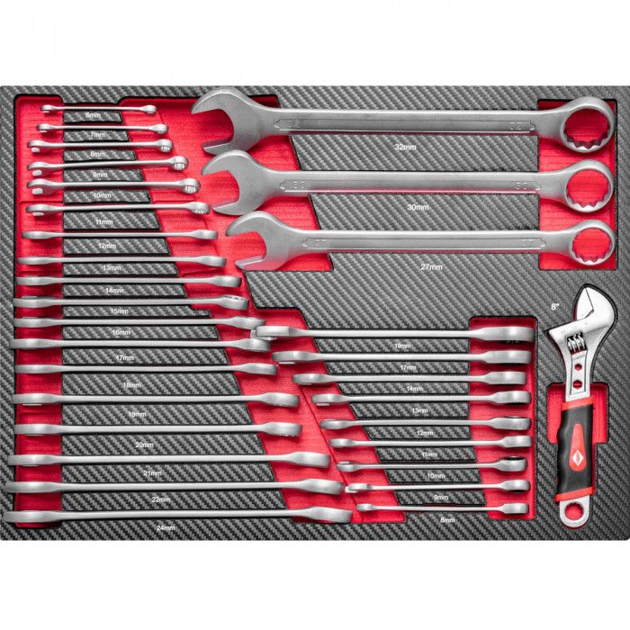 Tool trolley 360 tools 12 drawers