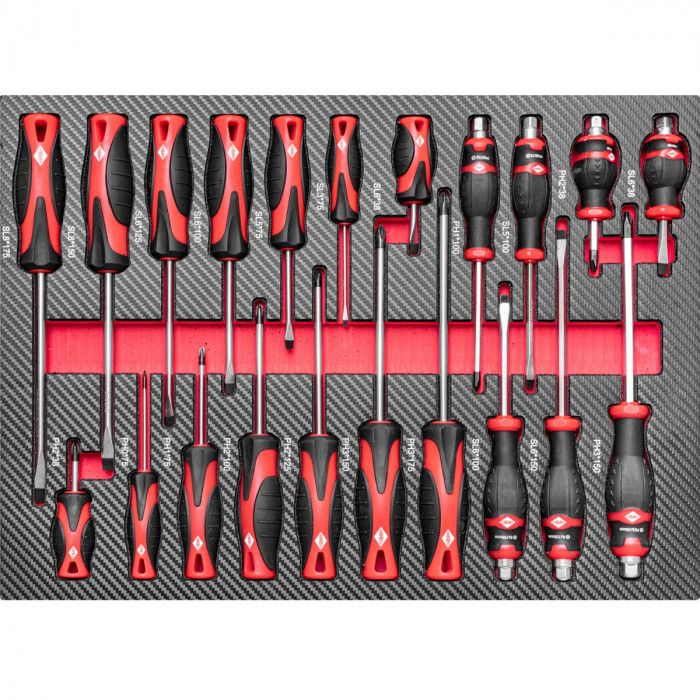 Tool trolley 360 tools 12 drawers