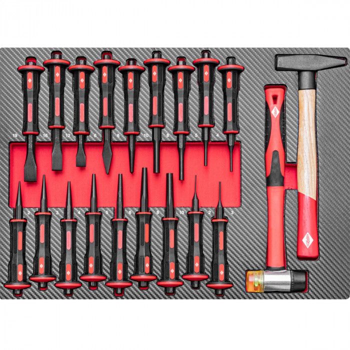 Tool trolley 360 tools 12 drawers