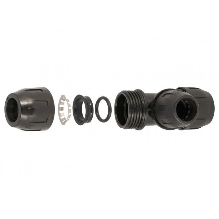 Tee Reducing coupling 32 x 25 x 32 mm female
