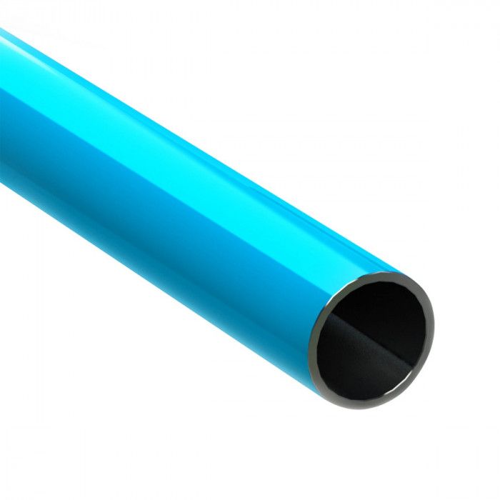 Aluminium compressed air pipe D 63 x 2.4 mm 5.8 m