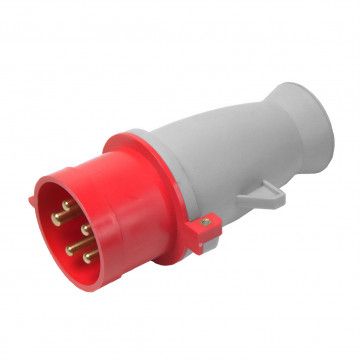Electrical plug 400 V 5 pole 32 A