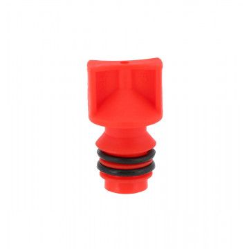 Oil filler plug with crankcase vent