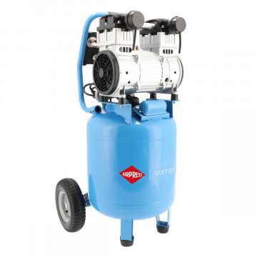 Standing silent oil free Compressor 8 bar 2 hp/1.5 kW 150 l/min 38 l LMVO 40-250 