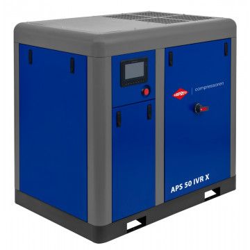 Screw Compressor APS 50 IVR X 10 bar 50 hp/37 kW 1370-6200 l/min