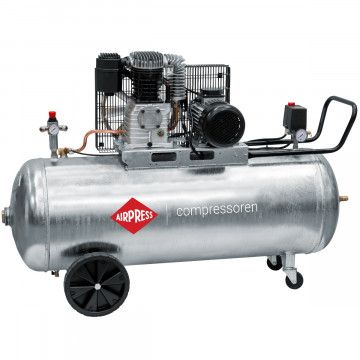 Compressor G 600-200 Pro 10 bar 4 hp 380 l/min 200 l galvanized