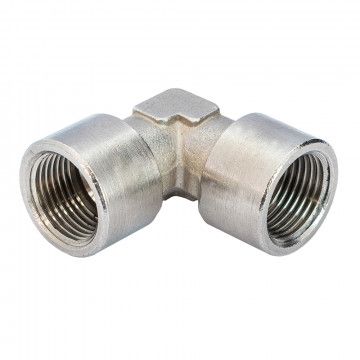 Elbow coupling 1/4" x 1/4" female 90 degrees