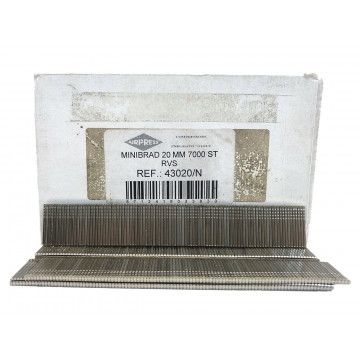Mini brads 20 mm stainless steel 7000 pcs 