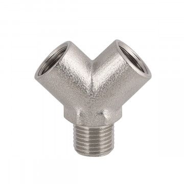 Y coupling 1/4" male and 2x female