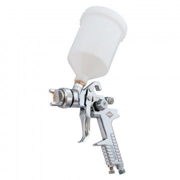 Mini Paint spray pistol 3.5 bar 1.3 mm nozzle 600 ml cup