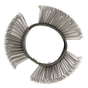 Iron wire brush 23 mm rough