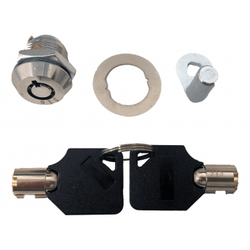 Lock set lock with 2 keys