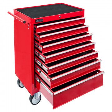 Tool trolley emtpy 7 drawers