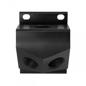 Wall mount 1/2" x 1/2" x 1/2"