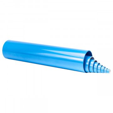 Aluminium compressed air pipe 25 x 1.4 mm 5.8 m