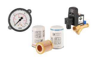 Screw compressor parts